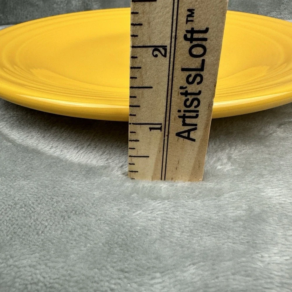 Fiesta Fiestaware Homer Laughlin Luncheon Plate Daffodil